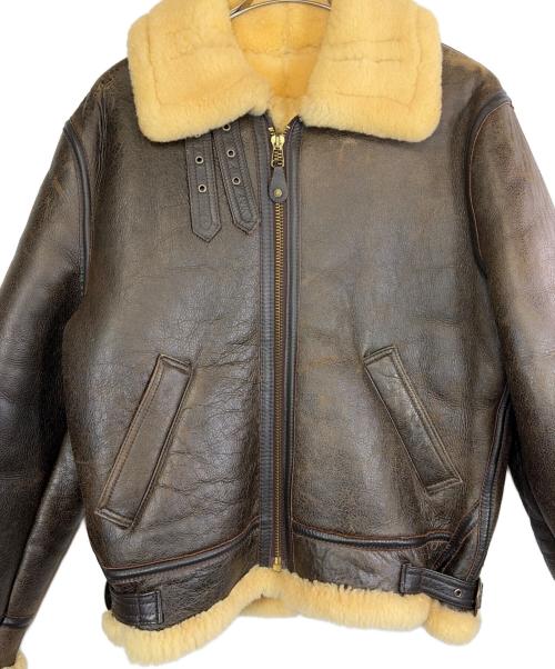 Schott（ショット）Schott (ショット) B-3フライトジャケット ブラウン サイズ:SIZE 38（M）の古着・服飾アイテム
