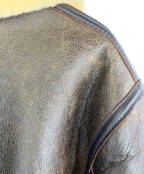 Schott（ショット）Schott (ショット) B-3フライトジャケット ブラウン サイズ:SIZE 38（M）の古着・服飾アイテム