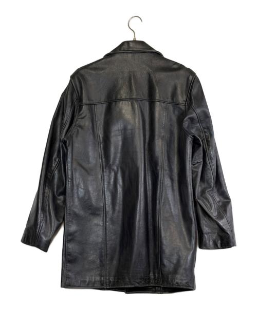 Schott（ショット）Schott (ショット) レザーカーコート ブラック サイズ:SIZE Sの古着・服飾アイテム