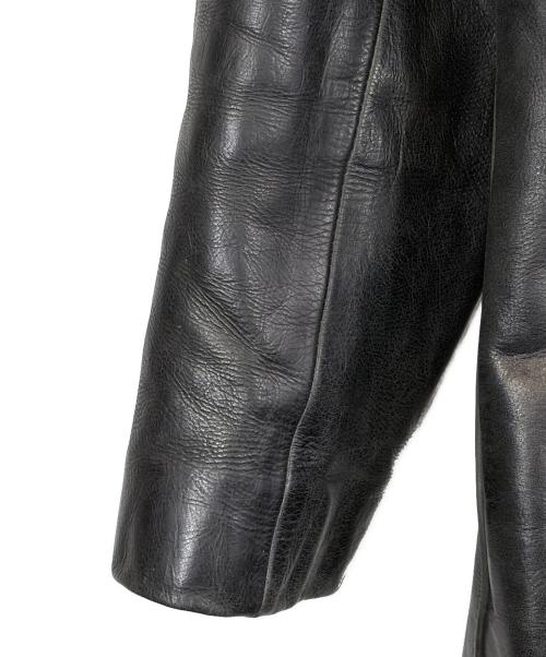 Schott（ショット）Schott (ショット) レザーカーコート ブラック サイズ:SIZE Sの古着・服飾アイテム