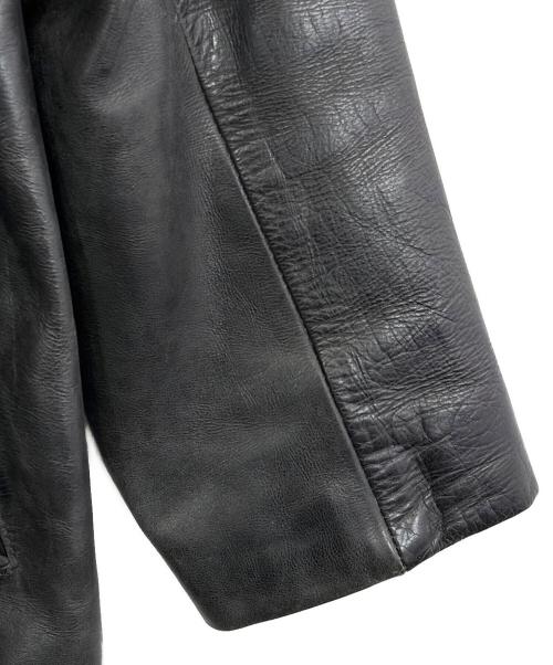 Schott（ショット）Schott (ショット) レザーカーコート ブラック サイズ:SIZE Sの古着・服飾アイテム
