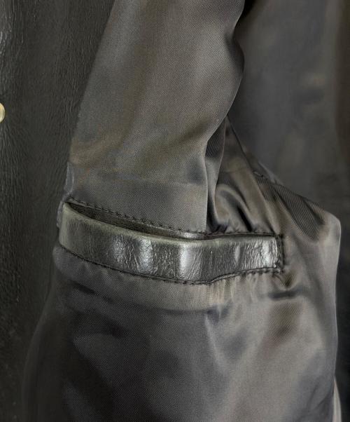Schott（ショット）Schott (ショット) レザーカーコート ブラック サイズ:SIZE Sの古着・服飾アイテム