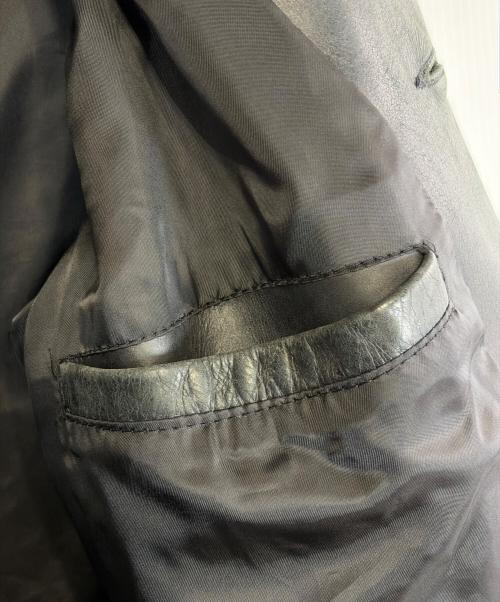 Schott（ショット）Schott (ショット) レザーカーコート ブラック サイズ:SIZE Sの古着・服飾アイテム