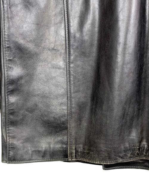 Schott（ショット）Schott (ショット) レザーカーコート ブラック サイズ:SIZE Sの古着・服飾アイテム