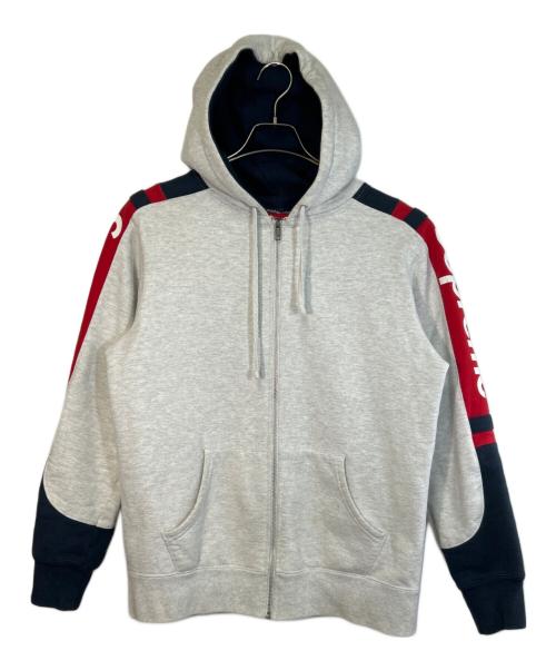 SUPREME（シュプリーム）SUPREME (シュプリーム) ジップパーカー グレー サイズ:SIZE Mの古着・服飾アイテム