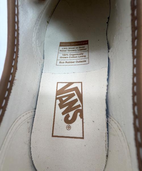 VANS（ヴァンズ）VANS (ヴァンズ) ローカットスニーカー ブラウン サイズ:SIZE 23.5cmの古着・服飾アイテム
