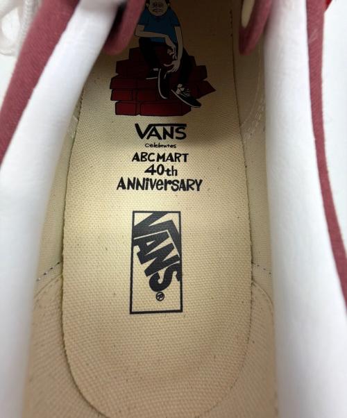 VANS（ヴァンズ）VANS (ヴァンズ) Yusuke Hanai (ユウスケハナイ) ローカットスニーカー レッド サイズ:SIZE 26.5cmの古着・服飾アイテム
