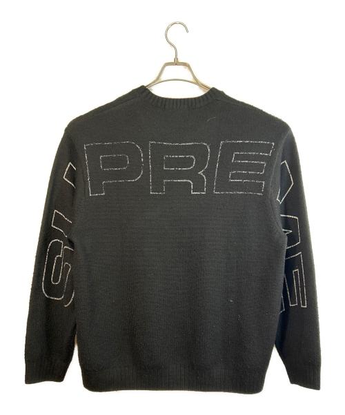 SUPREME（シュプリーム）SUPREME (シュプリーム) 厚手ニット ブラック サイズ:SIZE Lの古着・服飾アイテム