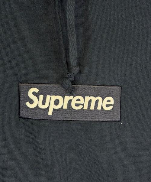SUPREME（シュプリーム）Supreme (シュプリーム) Box Logo Hooded Sweatshirt/ボックス ロゴ フーデッド スウェットシャツ ネイビー サイズ:SIZE Lの古着・服飾アイテム