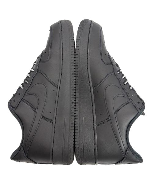 NIKE（ナイキ）NIKE (ナイキ) Supreme (シュプリーム) スニーカー/AIR FORCE1 LOW/エア・フォース・ワン・ロー ブラック サイズ:SIZE 30cmの古着・服飾アイテム