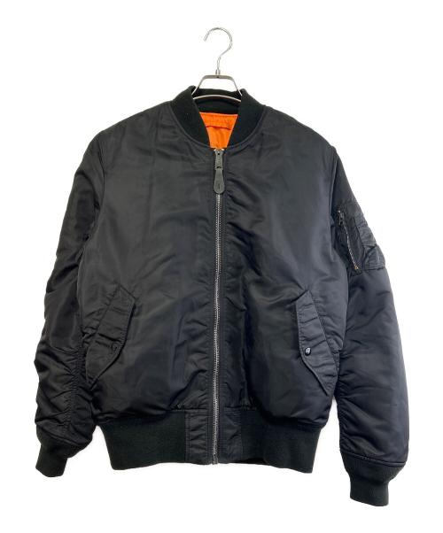 ALPHA（アルファ）ALPHA (アルファ) MA-1ジャケット ブラック サイズ:SIZE XLの古着・服飾アイテム
