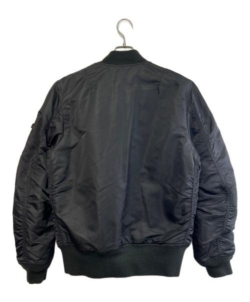 ALPHA（アルファ）ALPHA (アルファ) MA-1ジャケット ブラック サイズ:SIZE XLの古着・服飾アイテム