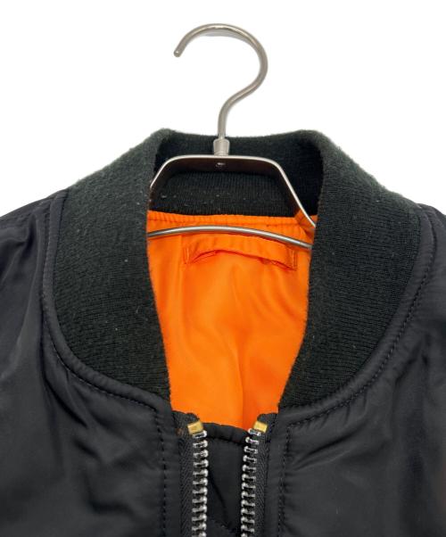 ALPHA（アルファ）ALPHA (アルファ) MA-1ジャケット ブラック サイズ:SIZE XLの古着・服飾アイテム