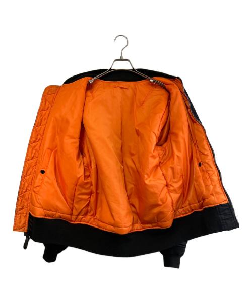 ALPHA（アルファ）ALPHA (アルファ) MA-1ジャケット ブラック サイズ:SIZE XLの古着・服飾アイテム