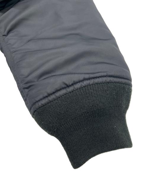 ALPHA（アルファ）ALPHA (アルファ) MA-1ジャケット ブラック サイズ:SIZE XLの古着・服飾アイテム