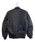 ALPHA (アルファ) MA-1ジャケット ブラック サイズ:SIZE XL：12000円