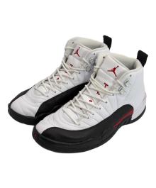 NIKE（ナイキ）の古着「AIR JORDAN 12 RETRO "TAXI FLIP"」｜ホワイト×ブラック