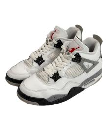 NIKE（ナイキ）の古着「AIR JORDAN 4 RETRO」｜ホワイト
