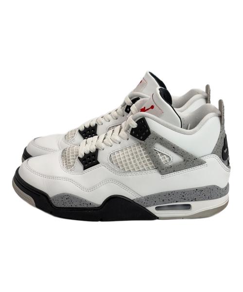NIKE（ナイキ）NIKE (ナイキ) AIR JORDAN 4 RETRO ホワイト サイズ:SIZE 26.5cmの古着・服飾アイテム