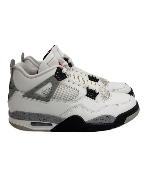 NIKE（ナイキ）NIKE (ナイキ) AIR JORDAN 4 RETRO ホワイト サイズ:SIZE 26.5cmの古着・服飾アイテム