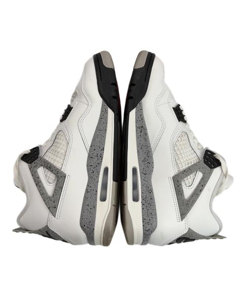 NIKE（ナイキ）NIKE (ナイキ) AIR JORDAN 4 RETRO ホワイト サイズ:SIZE 26.5cmの古着・服飾アイテム