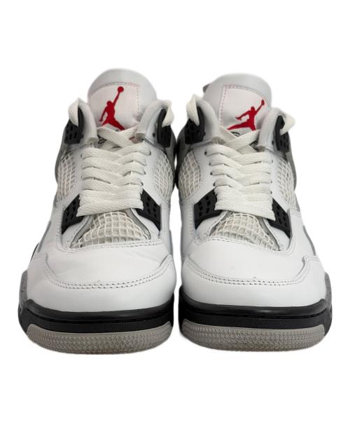 NIKE（ナイキ）NIKE (ナイキ) AIR JORDAN 4 RETRO ホワイト サイズ:SIZE 26.5cmの古着・服飾アイテム