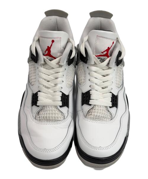 NIKE（ナイキ）NIKE (ナイキ) AIR JORDAN 4 RETRO ホワイト サイズ:SIZE 26.5cmの古着・服飾アイテム