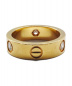 Cartier (カルティエ) ラブリング/ハーフダイヤ サイズ:53 K18 9.3g：79800円
