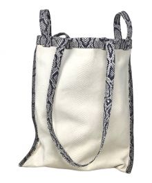 Maison Margiela（メゾンマルジェラ）の古着「MM6トートバッグ　Maison Margiela（メゾンマルジェラ）　S54WC0122」｜ホワイト