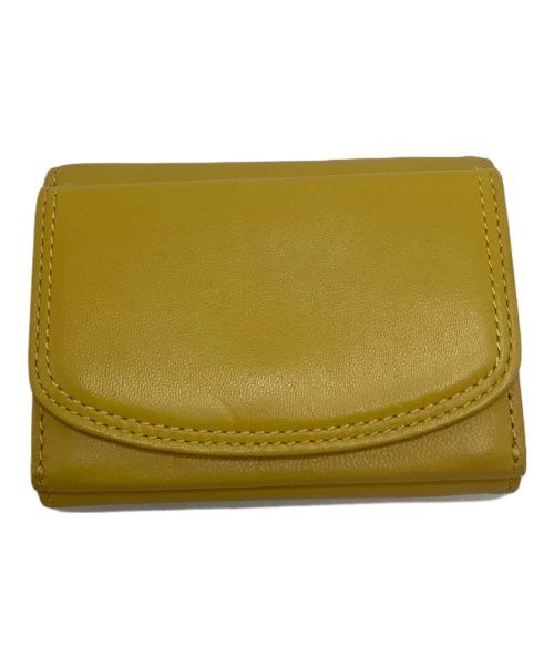 土屋鞄（ツチヤカバン）土屋鞄 (ツチヤカバン) クーシェミニウォレット　土屋鞄（ツチヤカバン） イエローの古着・服飾アイテム