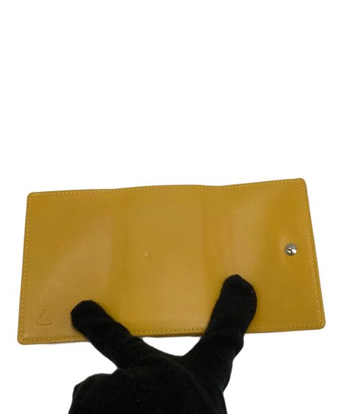土屋鞄（ツチヤカバン）土屋鞄 (ツチヤカバン) クーシェミニウォレット　土屋鞄（ツチヤカバン） イエローの古着・服飾アイテム