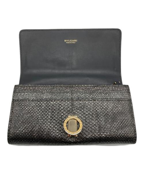 BVLGARI（ブルガリ）BVLGARI (ブルガリ) 長財布 グレーの古着・服飾アイテム