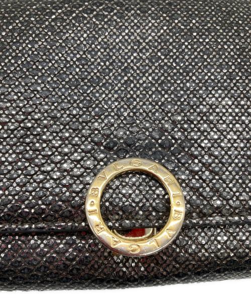 BVLGARI（ブルガリ）BVLGARI (ブルガリ) 長財布 グレーの古着・服飾アイテム