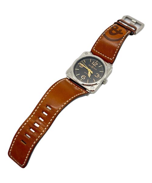 BELL&ROSS（ベルアンドロス）BELL&ROSS (ベルアンドロス) BR03-92 Golden Heritage Ref.S-08608 ブラック サイズ:42mmの古着・服飾アイテム