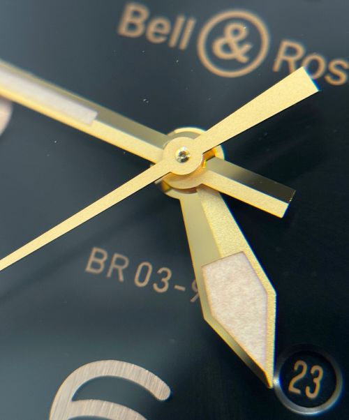 BELL&ROSS（ベルアンドロス）BELL&ROSS (ベルアンドロス) BR03-92 Golden Heritage Ref.S-08608 ブラック サイズ:42mmの古着・服飾アイテム