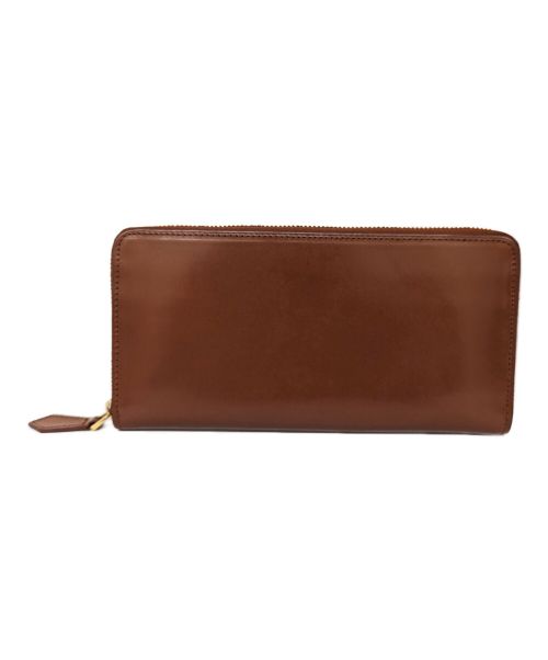 cocomeister（ココマイスター）COCOMEISTER (ココマイスター) ラウンドファスナー長財布 ブラウンの古着・服飾アイテム