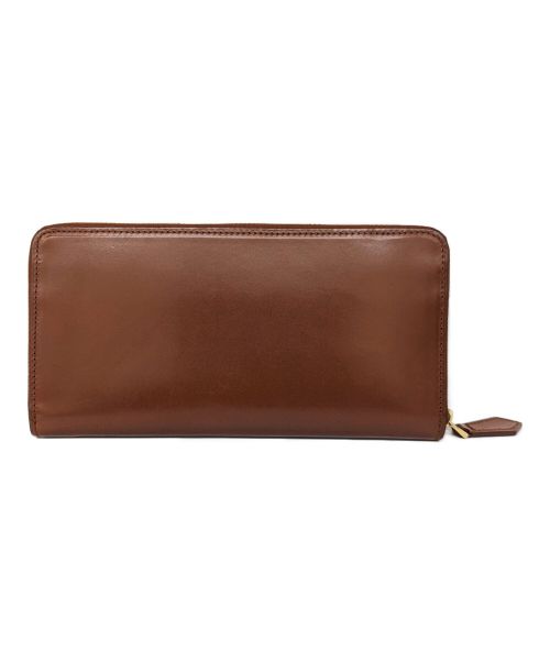 cocomeister（ココマイスター）COCOMEISTER (ココマイスター) ラウンドファスナー長財布 ブラウンの古着・服飾アイテム