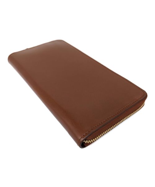 cocomeister（ココマイスター）COCOMEISTER (ココマイスター) ラウンドファスナー長財布 ブラウンの古着・服飾アイテム