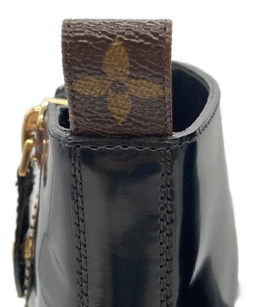LOUIS VUITTON（ルイ ヴィトン）LOUIS VUITTON (ルイ ヴィトン) スタートレイル・ライン アンクルブーツ ブラック サイズ:35の古着・服飾アイテム