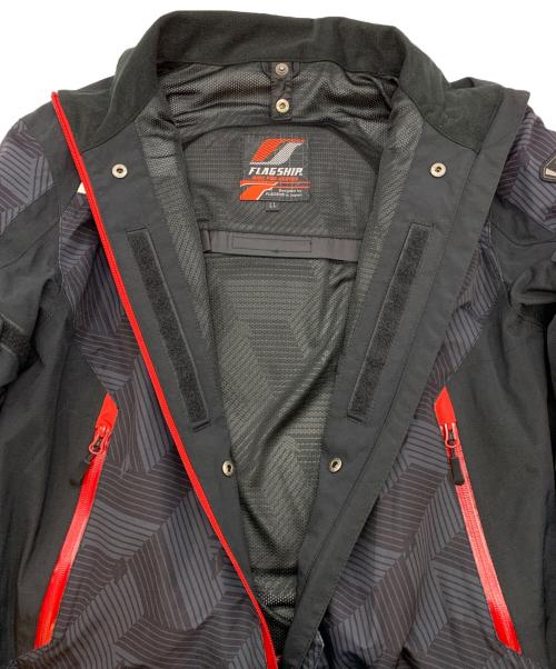 FLAGSHIP（フラッグシップ）FLAGSHIP (フラッグシップ) ライダースジャケット/アドバンスドGPCパーカー ブラック サイズ:LLの古着・服飾アイテム