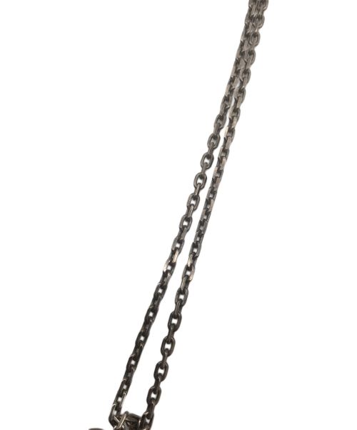 GUCCI（グッチ）GUCCI (グッチ) ライトニングボルトネックレス シルバー グレーの古着・服飾アイテム