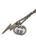 GUCCI (グッチ) ライトニングボルトネックレス シルバー グレー：11000円