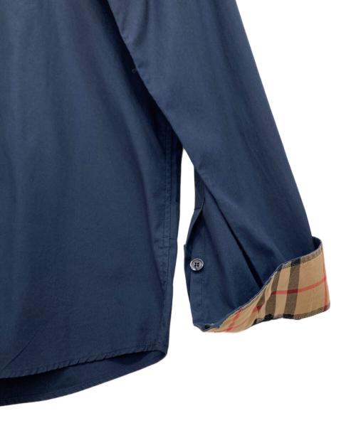 BURBERRY（バーバリー）BURBERRY (バーバリー) シャツ ネイビー サイズ:XLの古着・服飾アイテム