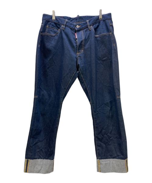 DSQUARED2（ディースクエアード）DSQUARED2 (ディースクエアード) デニムパンツ インディゴ サイズ:52の古着・服飾アイテム