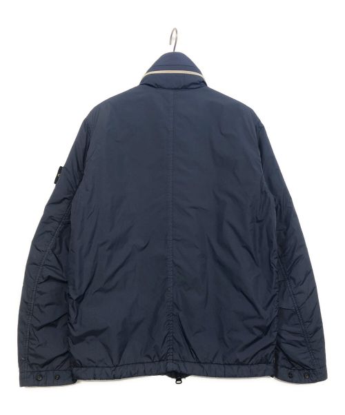 STONE ISLAND（ストーンアイランド）STONE ISLAND (ストーンアイランド) ガーメントダイナイロンプリマロフトスタンドカラーブルゾン ネイビー サイズ:Sの古着・服飾アイテム