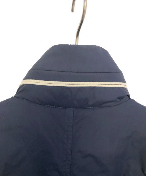 STONE ISLAND（ストーンアイランド）STONE ISLAND (ストーンアイランド) ガーメントダイナイロンプリマロフトスタンドカラーブルゾン ネイビー サイズ:Sの古着・服飾アイテム