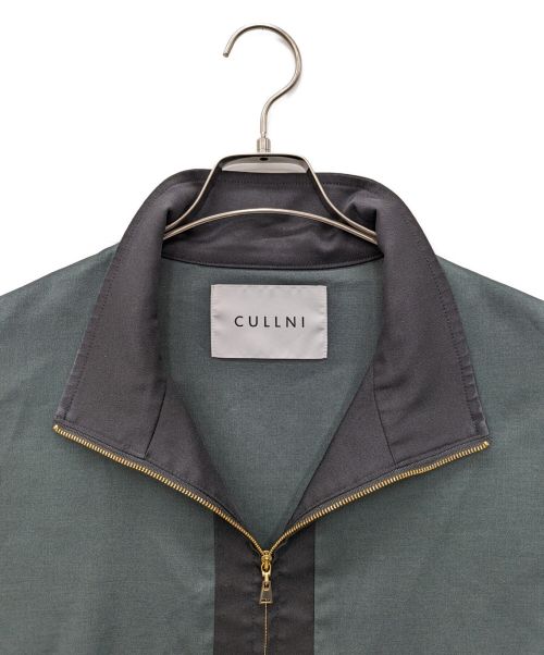 CULLNI Exclusive（クルニ エクスクルーシブ）CULLNI Exclusive (クルニ エクスクルーシブ) スタンドブルゾン ダークグリーン サイズ:1の古着・服飾アイテム