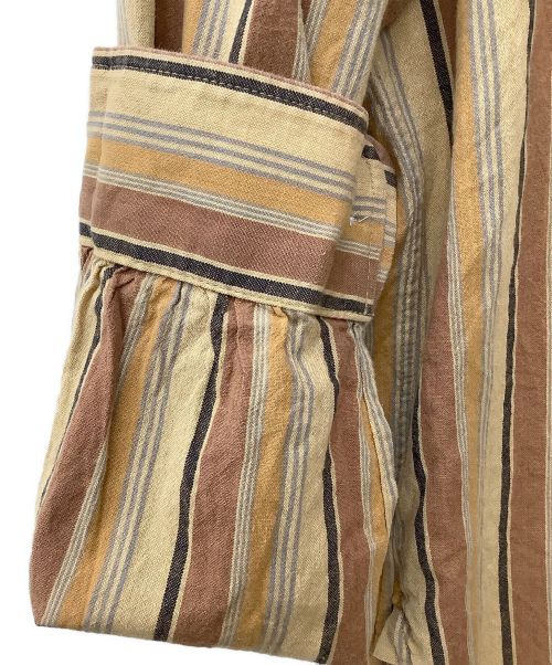 Needles（ニードルズ）Needles (ニードルズ) ピンホールレギュラーシャツ ブラウン サイズ:Мの古着・服飾アイテム