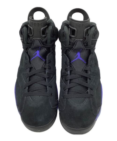 NIKE（ナイキ）NIKE (ナイキ) ナイキ エアジョーダン6 レトロ  アクア ブラック×パープル×ブルー サイズ:US 8.5の古着・服飾アイテム