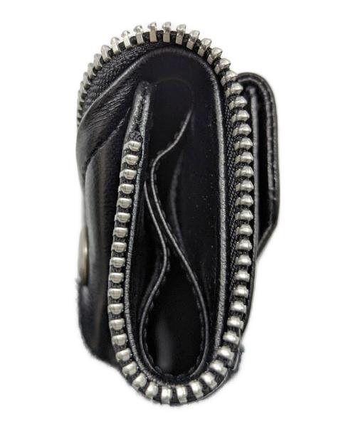 beautiful people（ビューティフルピープル）beautiful people (ビューティフルピープル) コンパクトウォレット ブラックの古着・服飾アイテム